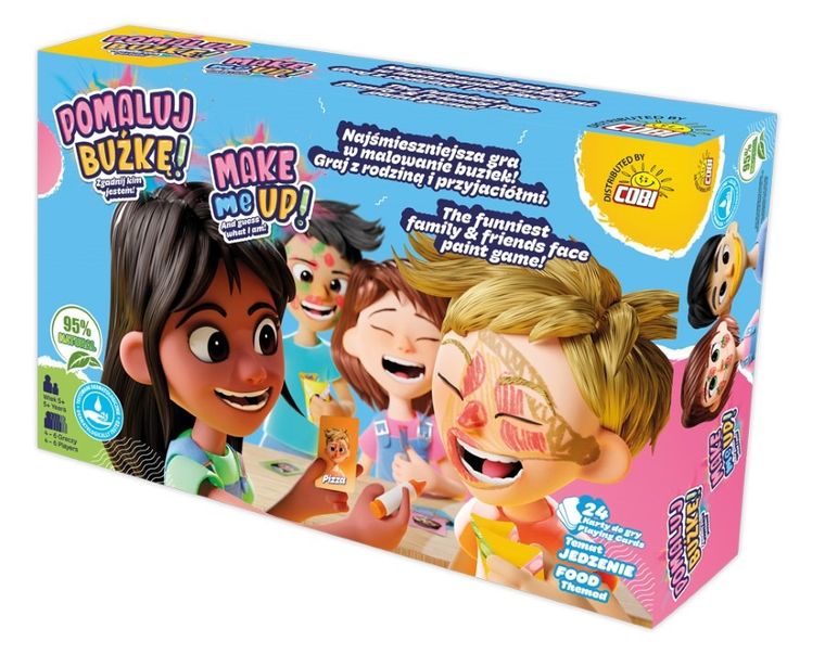 Cobi, Pomaluj buźkę! Zgadnij kim jestem! Jedzenie, gra familijna