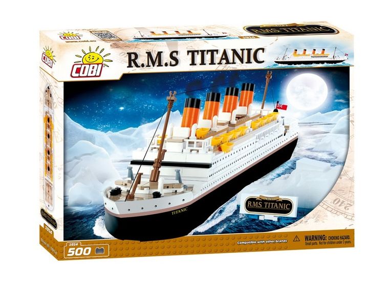 Cobi, R.M.S. Titanic, klocki, 500 elementów