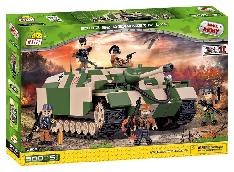 Cobi, Small Army, Jagdpanzer IV, klocki, 500 elementów