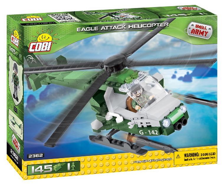 Cobi, Small Army, Śmigłowiec szturmowy, klocki, 146 elementów