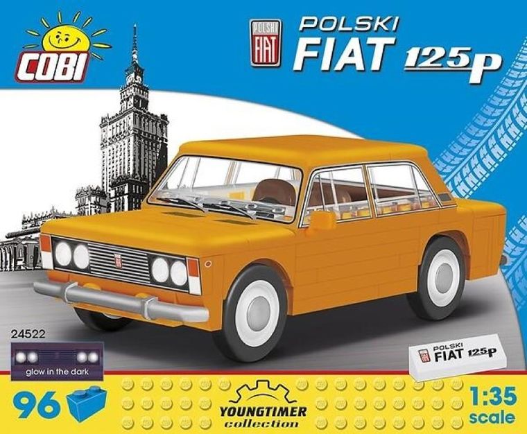 Cobi, Youngtimer, Polski Fiat 125P, 96 elementów