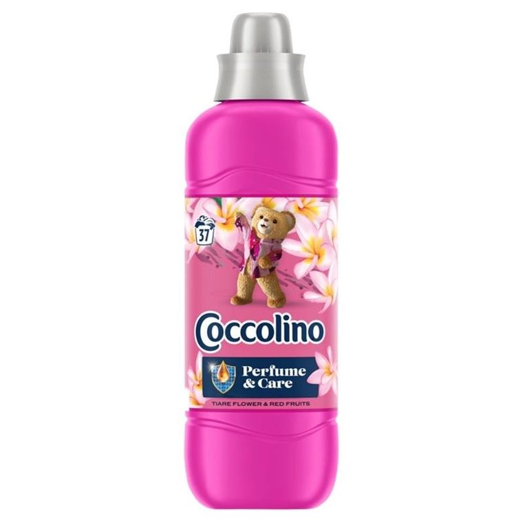 Coccolino, Perfume & Care, płyn do płukania tkanin, tiare flower&redfruits, 925 ml, 37 prań