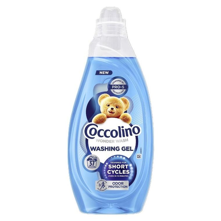 Coccolino, Wonder Wash, żel do prania, odor protection, 37 prań, 1,48l