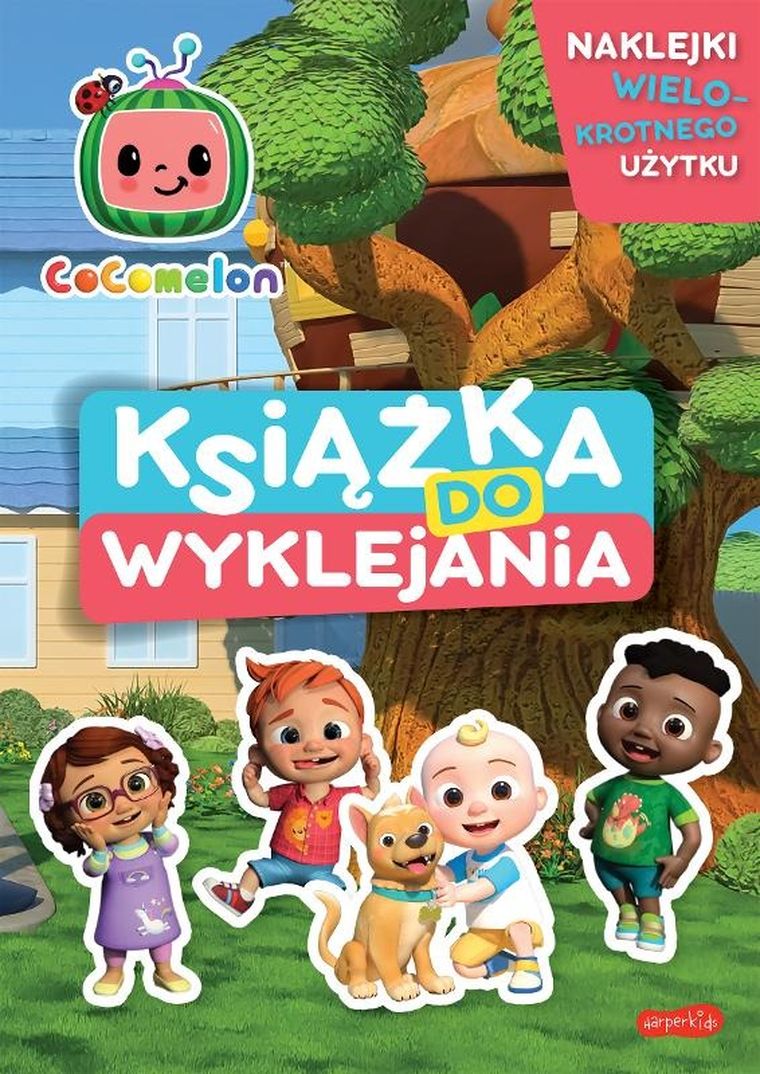 CoComelon. Książka do wyklejania