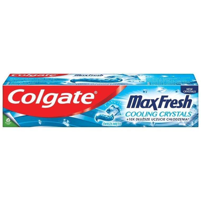Colgate, Max Fresh, pasta do zębów, cooling crystal, 75 ml