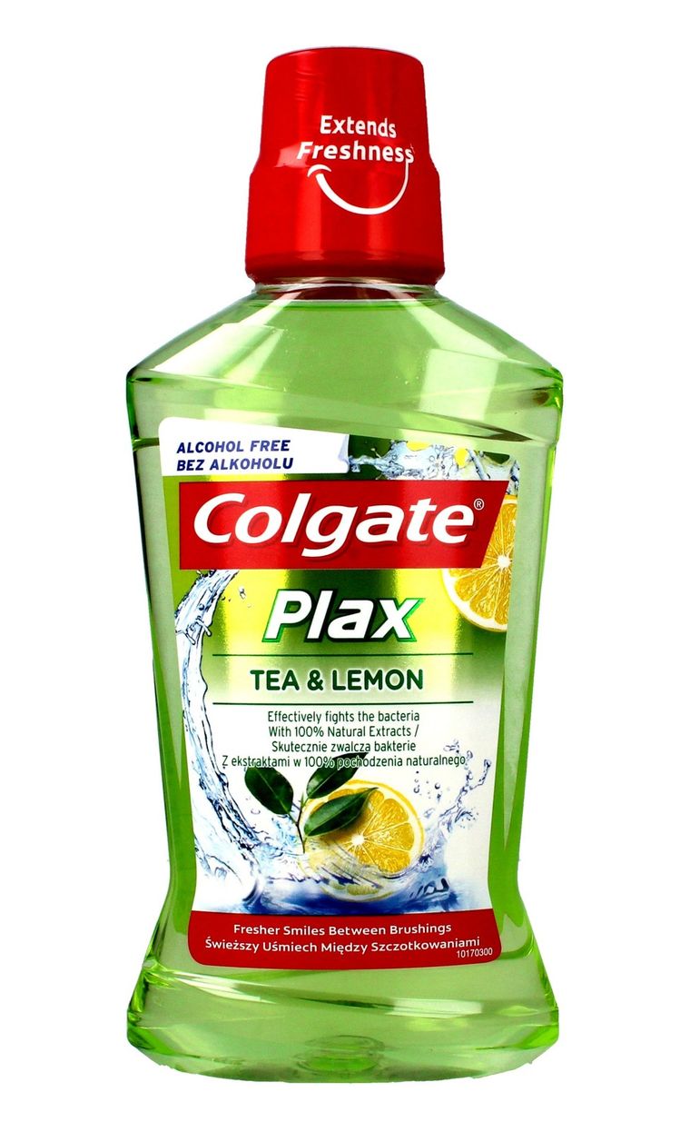 Colgate, Plax Tea & Lemon, płyn do płukania ust, 500 ml