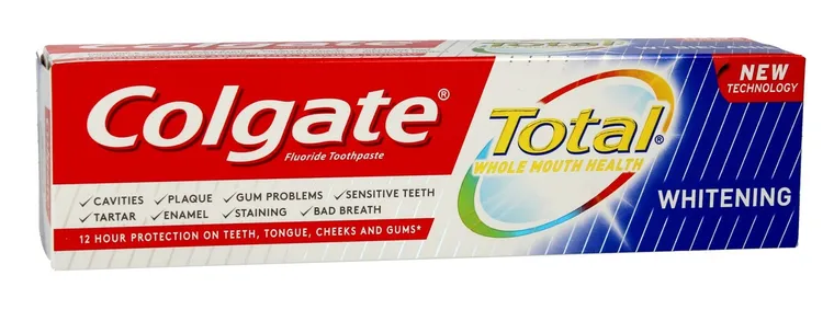 Colgate, Total Whitening, pasta do zębów, 75 ml