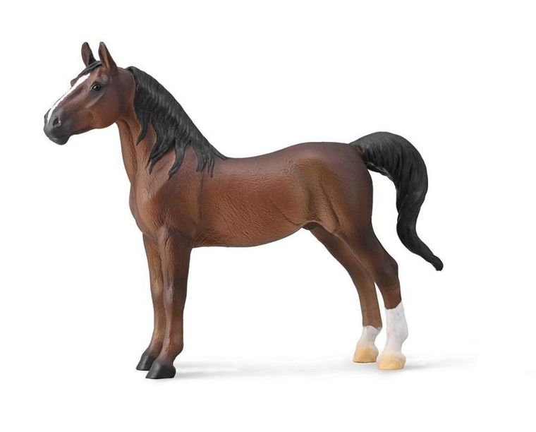 Collecta, American Saddlebred Stallion Liver kasztanowy, figurka