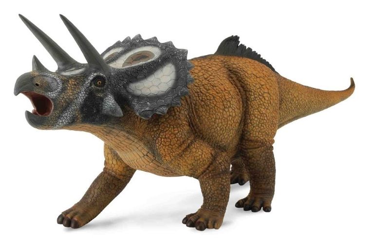 Collecta, Dinozaur Triceratops w pudełku przenośnym, figurka, 1:15