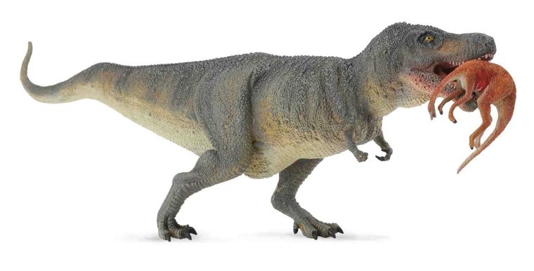 Collecta, dinozaur Tyrannosaurus Rex z ofiarą, figurka, 88573