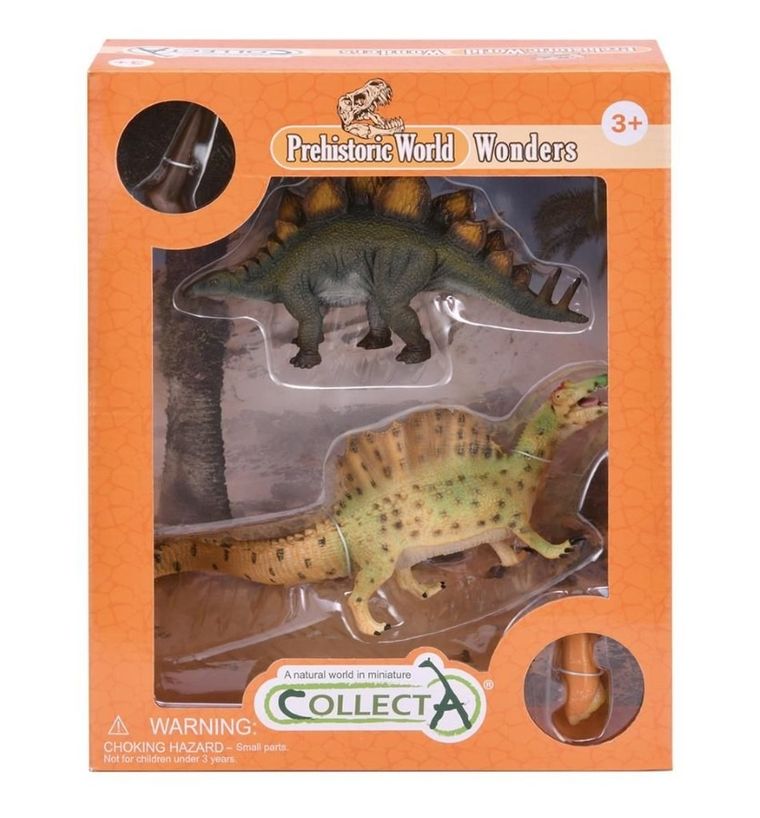 Collecta, dinozaury Spinozaur i Stegozaur, figurki