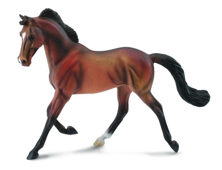 Collecta, Klacz Rasy Thoroughbred maści bay, figurka, 88477