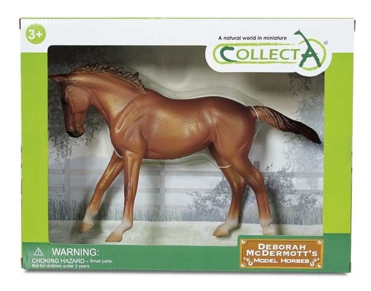 Collecta, Klacz Thoroughbred, kasztanowa, figurka, 89579