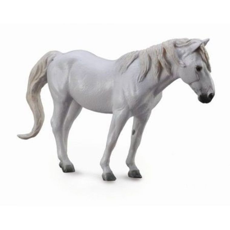Collecta, Koń rasy Camargue maści szarej, figurka, 88749
