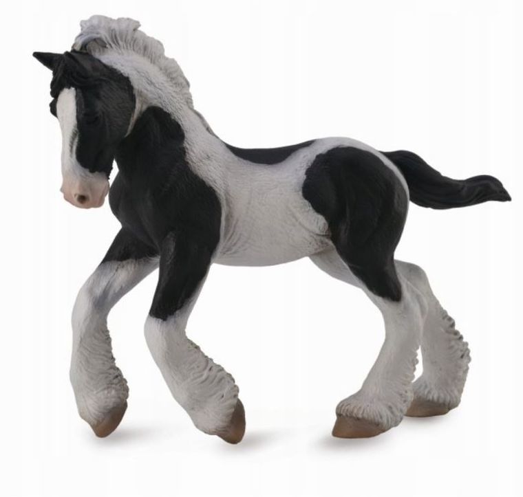 Collecta, Koń rasy Tinker, źrebię maści srokatej, figurka, 88770
