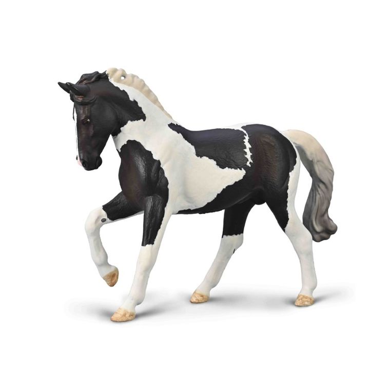 Collecta, Ogier Ciepłokrwisty Czarny Tobiano, figurka, 80027