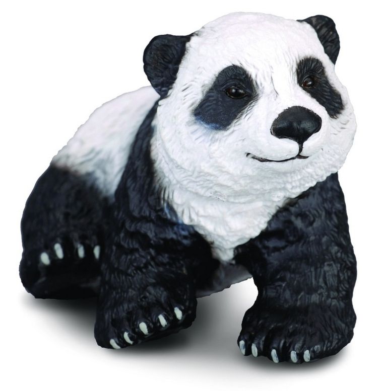 Collecta, Panda wielka, Młode siedzące, figurka, 88219