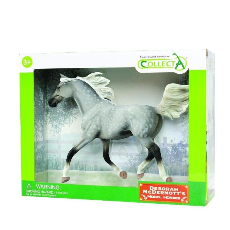 Collecta, Półarabski ogier maści szaroczarnej, figurka, 84200, 1:12