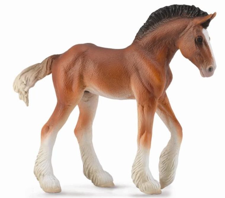 Collecta, Źrebię Clydesdale Bay, figurka, 88625