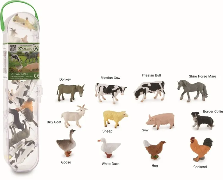 Collecta, Zwierzęta na farmie, zestaw figurek