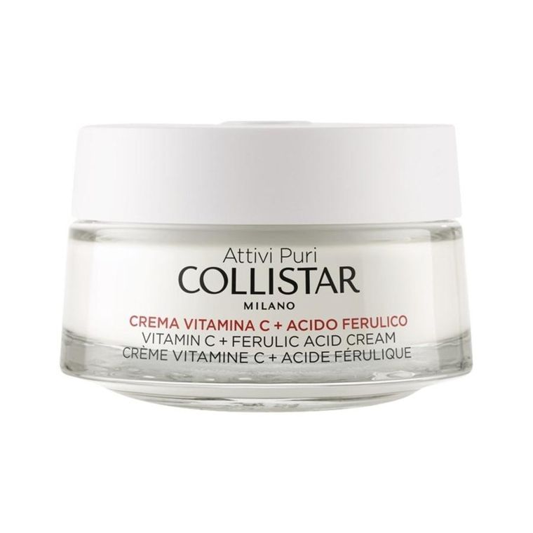 Collistar, Attivi Puri Vitamin C + Ferulic Acid Cream, antyoksydacyjny krem do twarzy, 50 ml