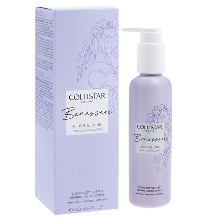 Collistar, Fig And Wisteria Wellness, masło do ciała, liquid, 200 ml