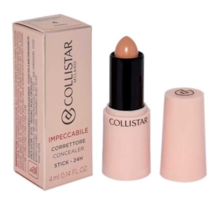 Collistar, Impeccabile Concealler Stick 24h, korektor w sztyfcie, 4 Sand, 4 ml