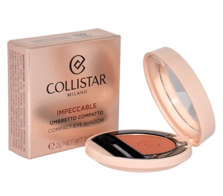 Collistar, Impeccable Compact Eye Shadow, pojedynczy cień do powiek, 130 Paprika Matte