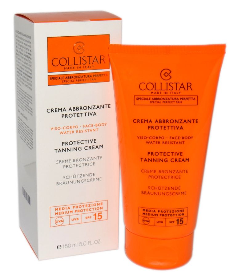 Collistar, Protective Taning Cream Spf 15, krem do opalania, 150 ml