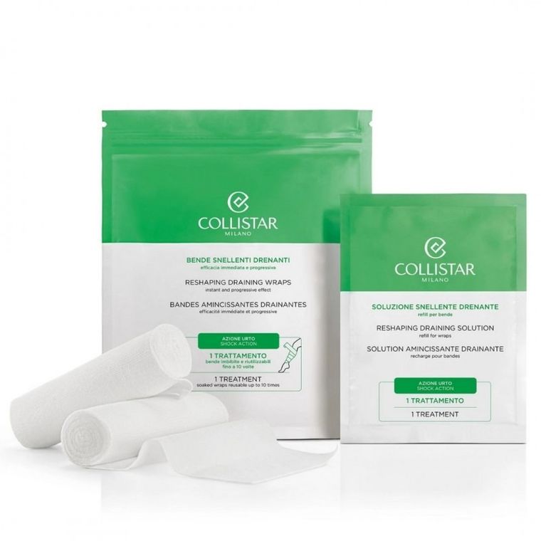 Collistar, Slimming Draining Bandages, drenujące bandaże wyszczuplające, 2-100 ml
