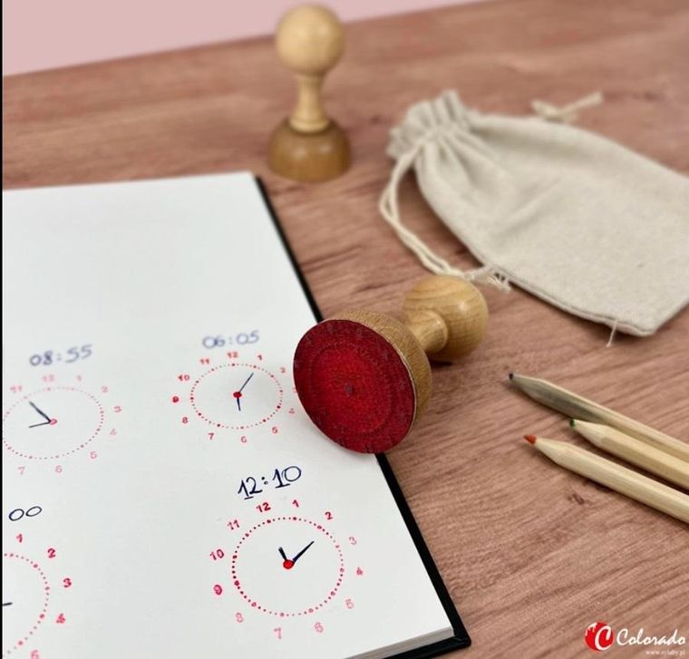 Colorado, stempel do nauki czasu, godziny