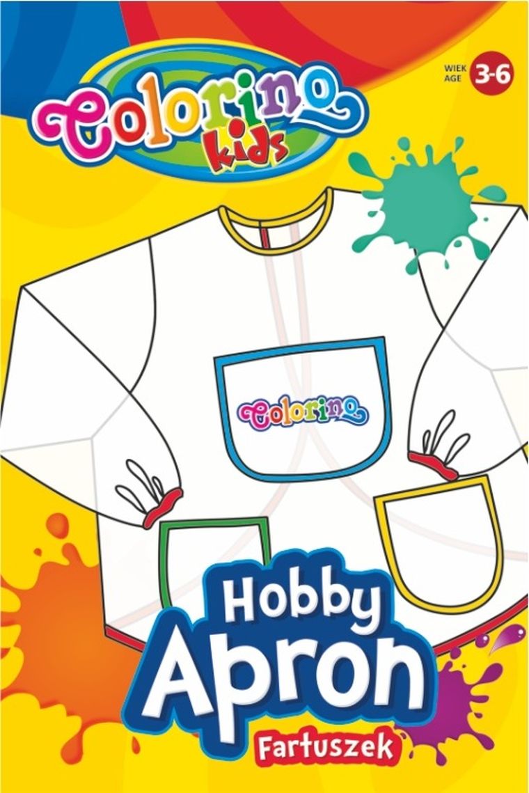 Colorino, fartuszek transparentny