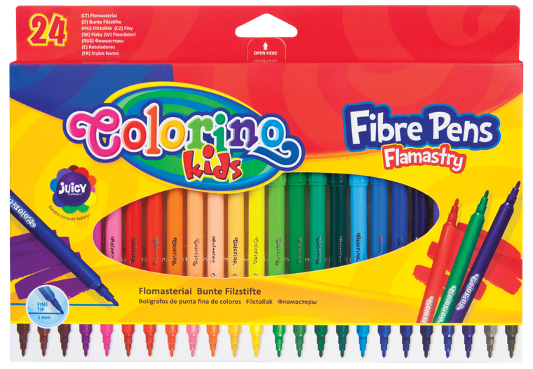 Colorino, flamastry, 24 kolory