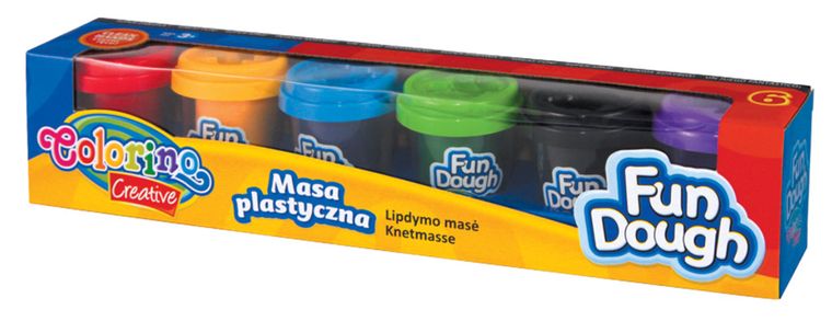 Colorino, masa plastyczna, 6 kolorów