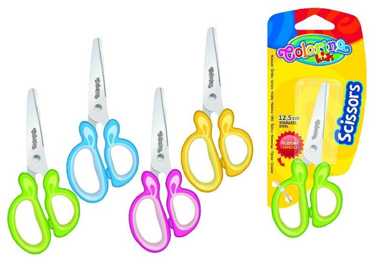 Colorino, nożyczki szkolne, 12,5 cm