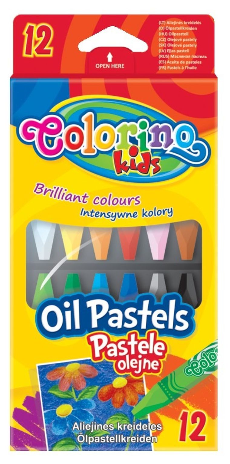 Colorino, Pastele olejne, 12 kolorów