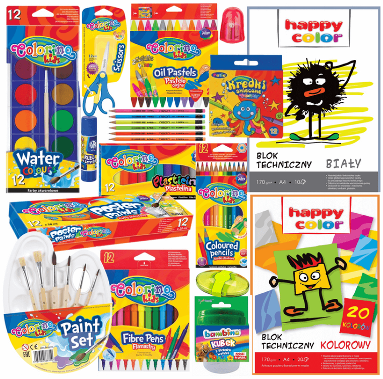 Colorino, Premium, wyprawka szkolna