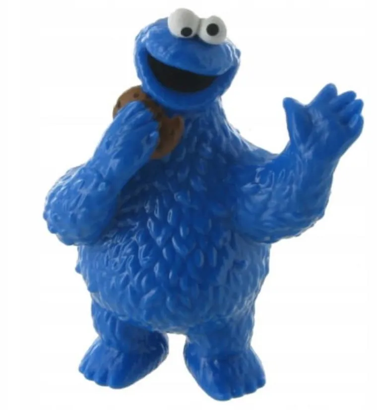 Comansi, Ulica Sezamkowa, Cookie Monster, figurka kolekcjonerska