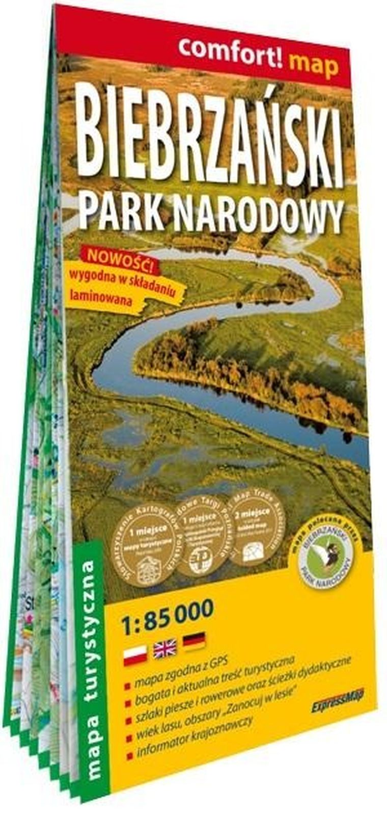 Comfort! map. Biebrzański Park Narodowy 1:85 000