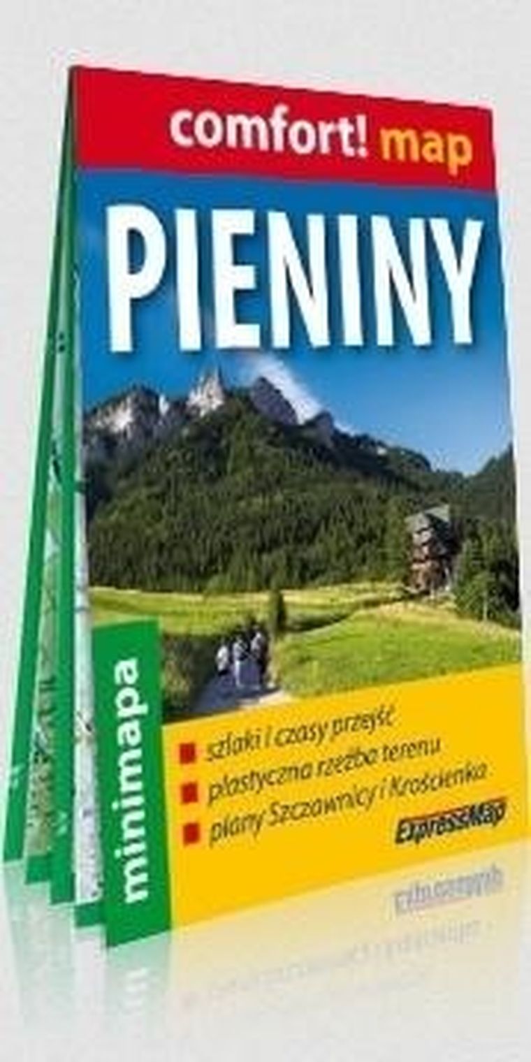 Comfort! Map. Pieniny 1:50 000 minimapa