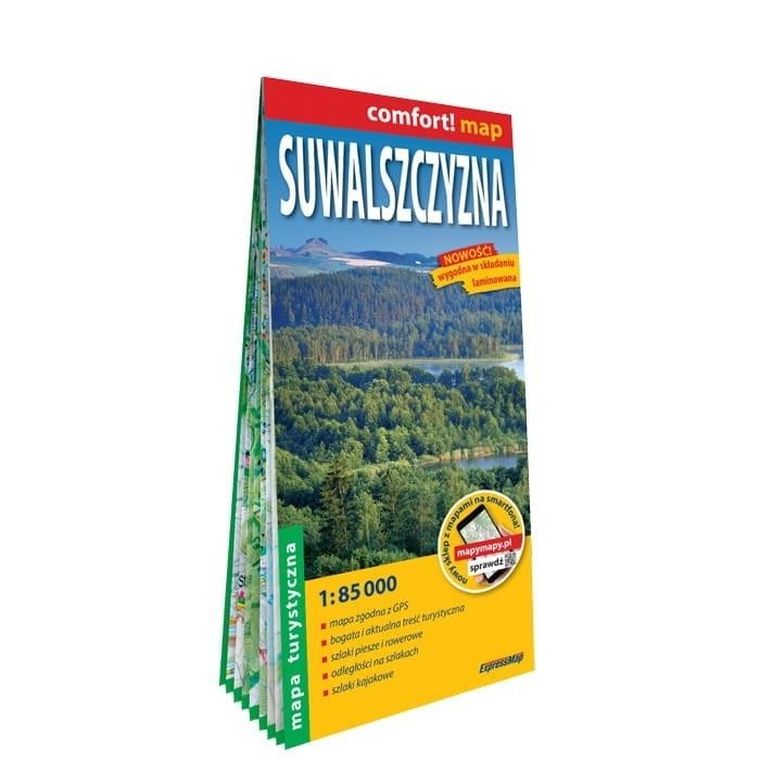 Comfort! map. Suwalszczyzna 1:85 000