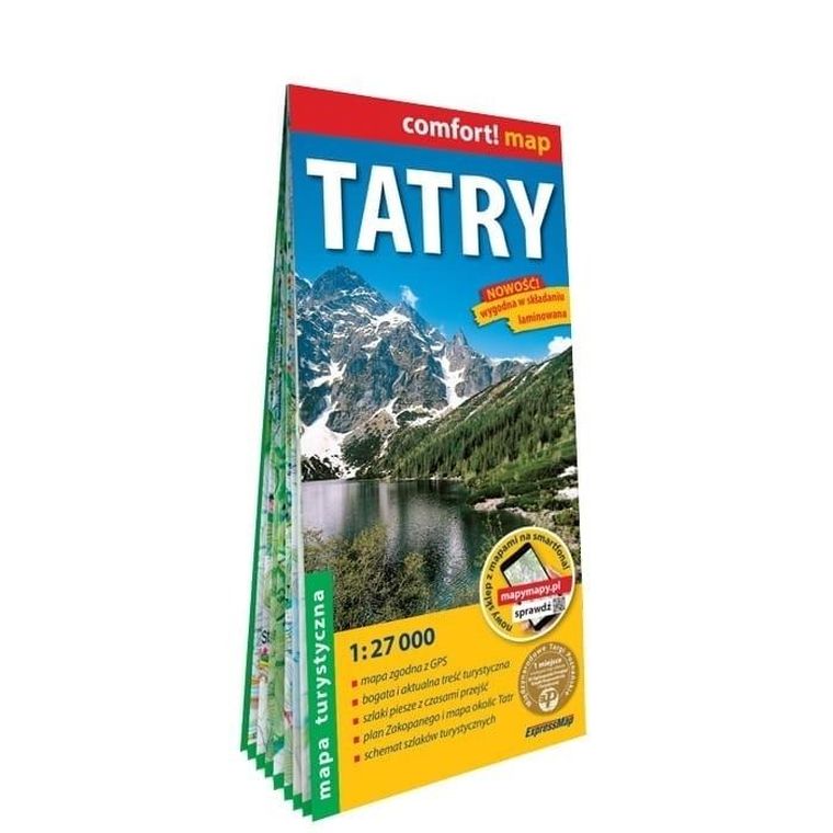 Comfort! map Tatry 1:27 000