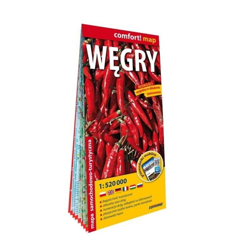 Comfort! map. Węgry 1:520 000