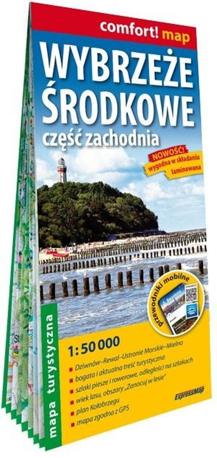Comfort! map. Wybrzeże Środkowe 1:50 000