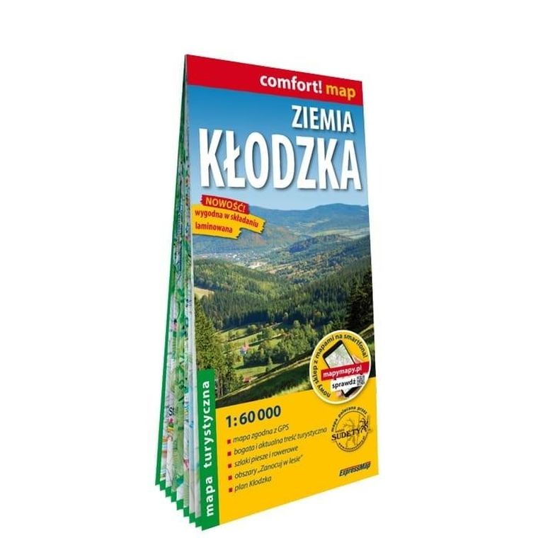 Comfort! map. Ziemia kłodzka 1:60 000