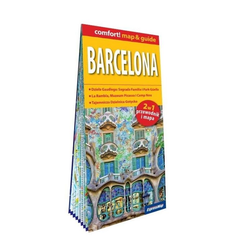 Comfort! map&guide. Barcelona 2w1