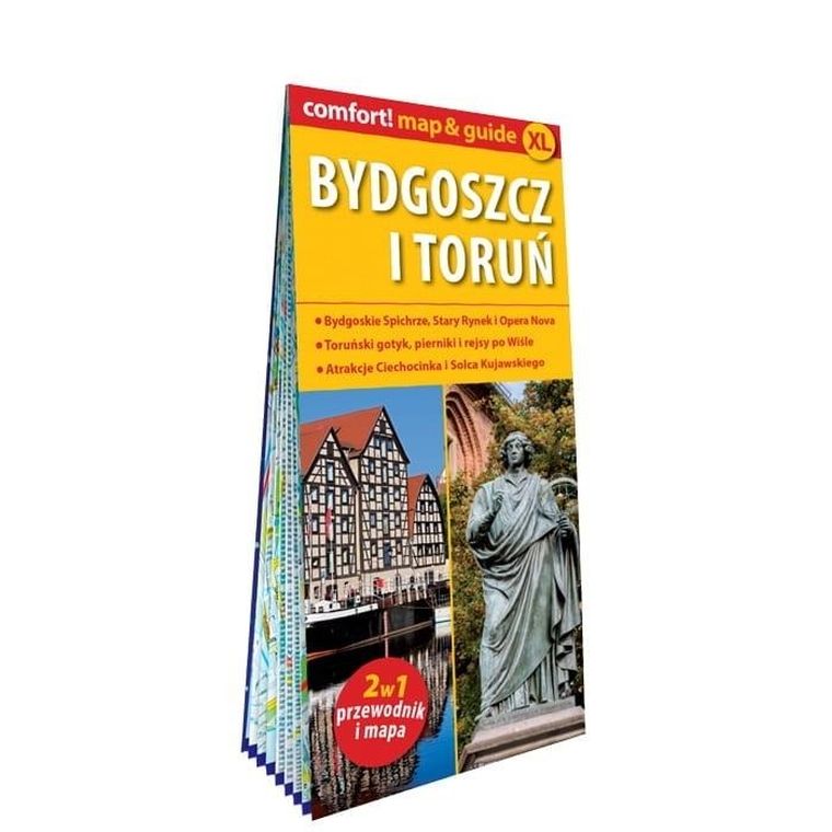 Comfort! map&guide. Bydgoszcz i Toruń 2w1