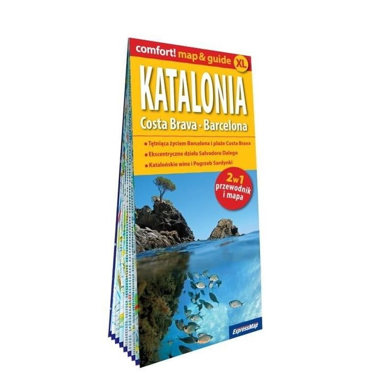 Comfort! map&guide XL. Katalonia