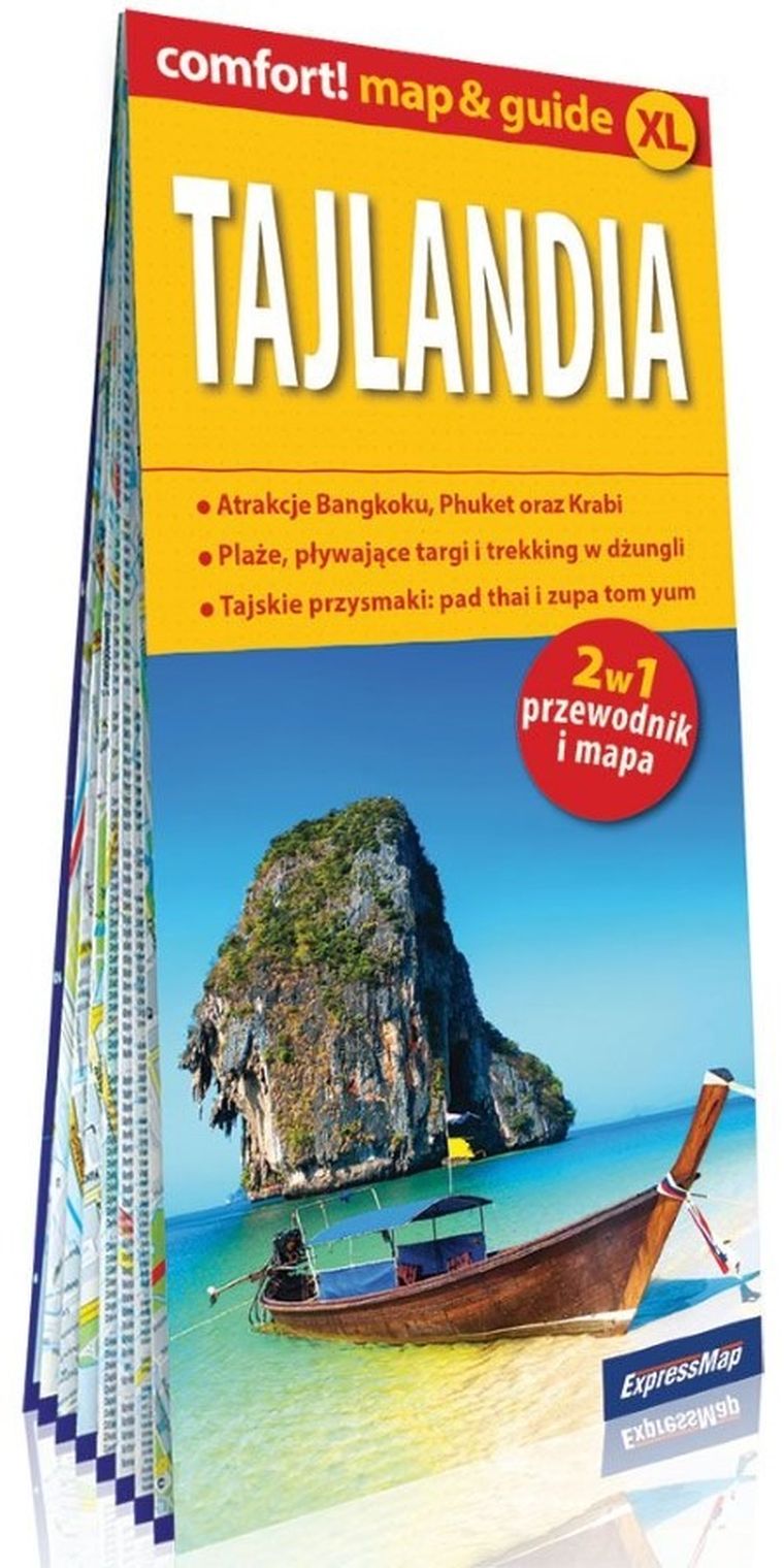 Comfort! Map&Guide XL. Tajlandia