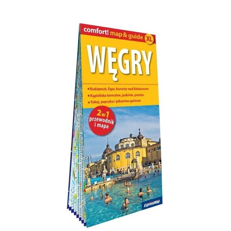 Comfort! map&guide XL. Węgry